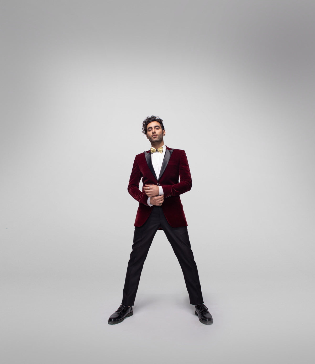 Velvet men tuxedo