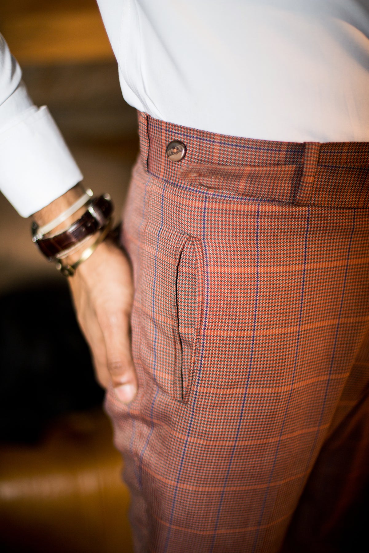Classic Men's Plaid Suit