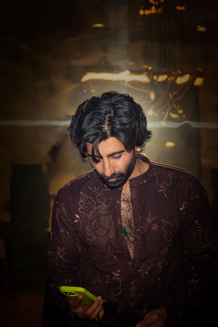 Plum Kurta
