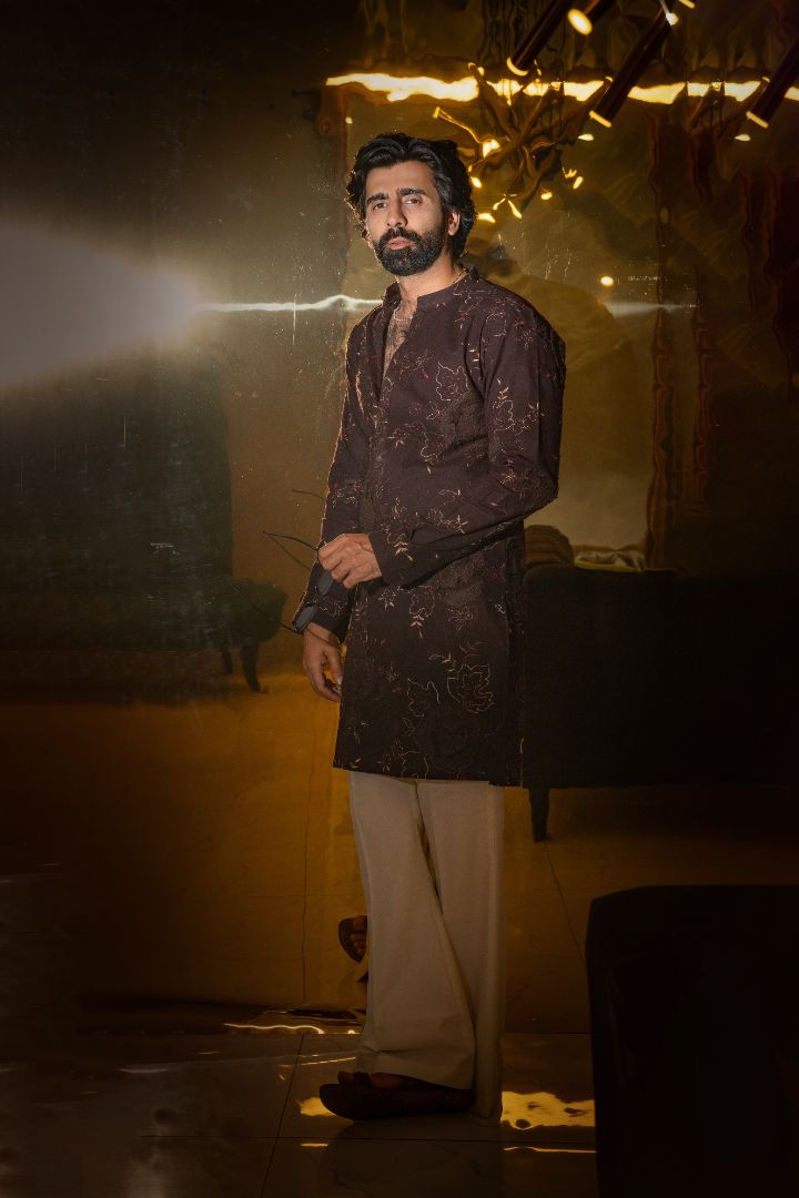 Plum Kurta