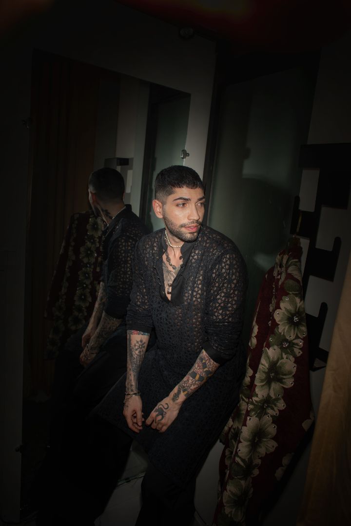 Black Kurta