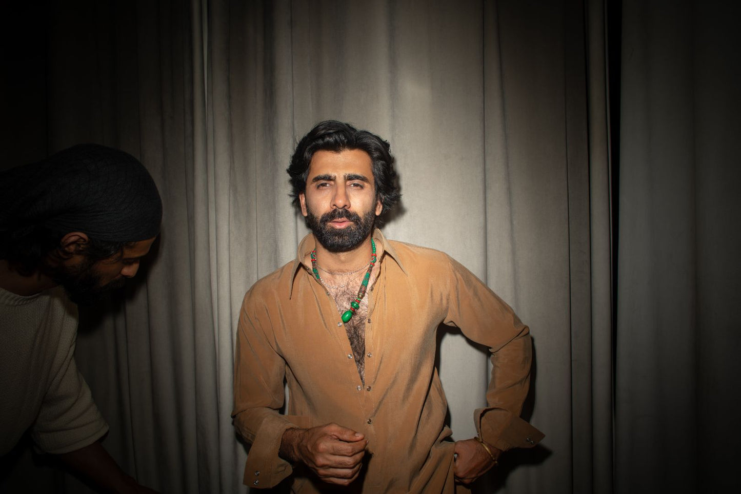 Camel Shalvar Kameez
