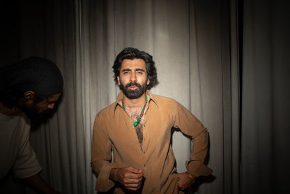 Camel Shalvar Kameez