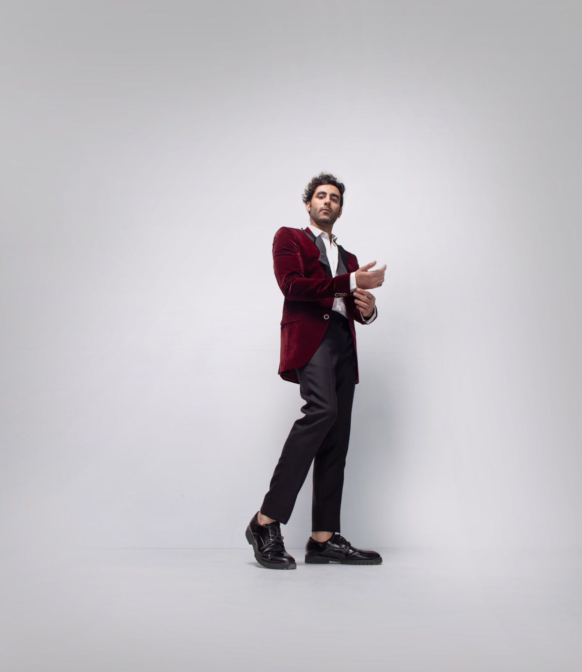 Velvet men tuxedo