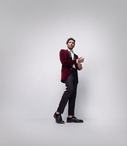 Velvet men tuxedo