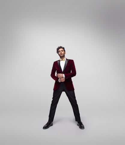 Velvet men tuxedo