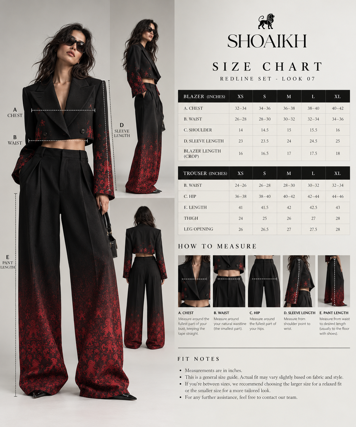RED Structured Suit
