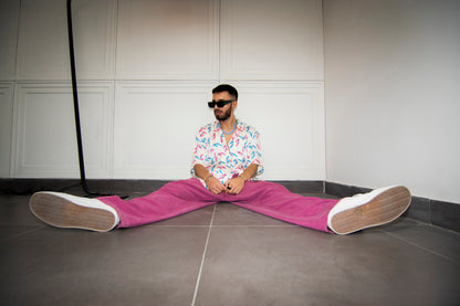 Men colorful pent shirt