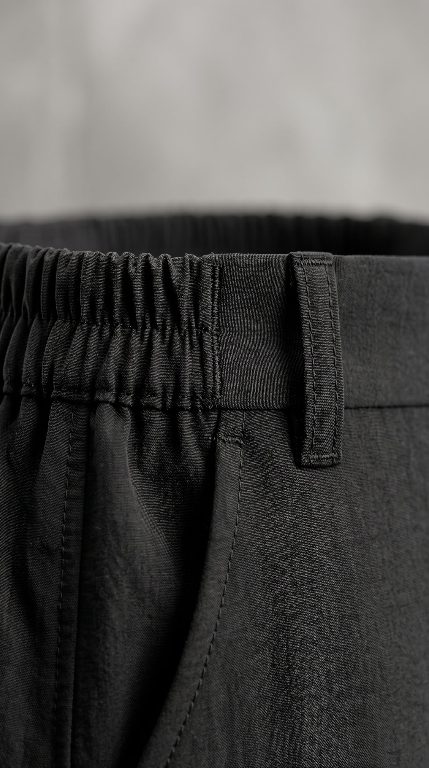 Black balloon pants