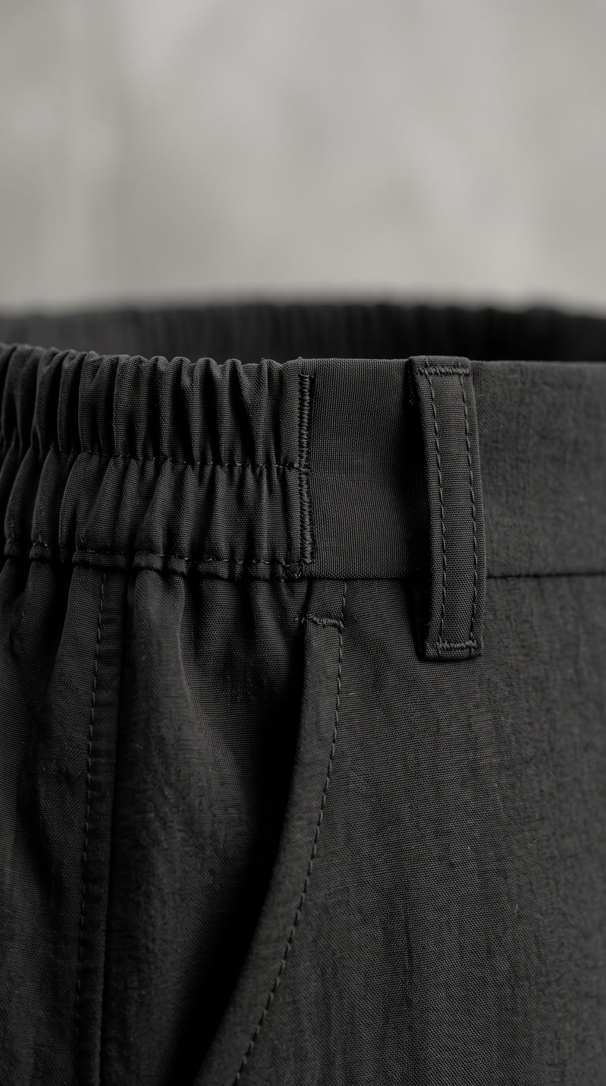 CURVED BALLOON PANTS