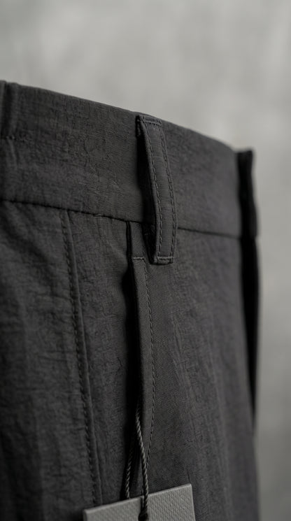 Black balloon pants