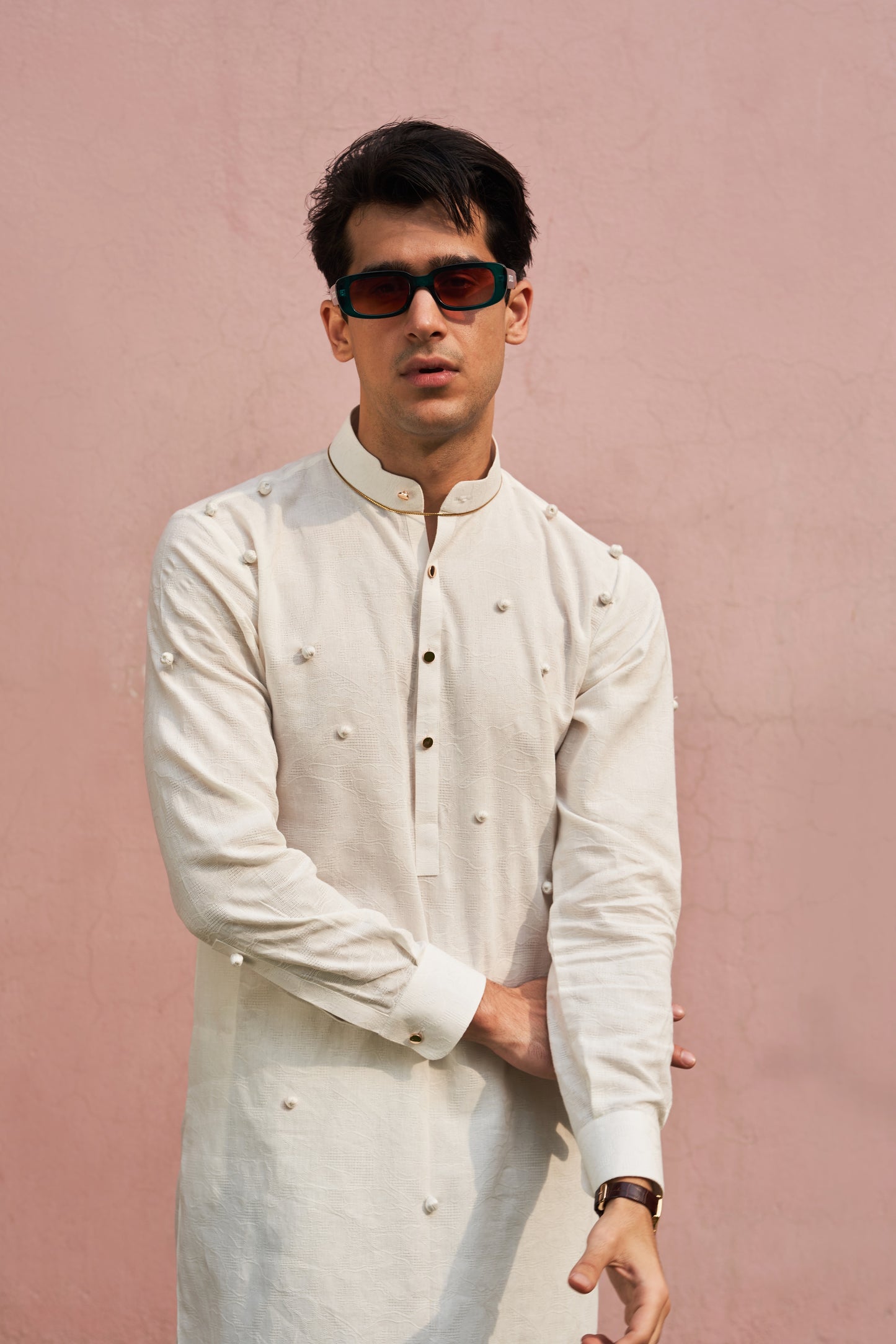 Men lvory kurta