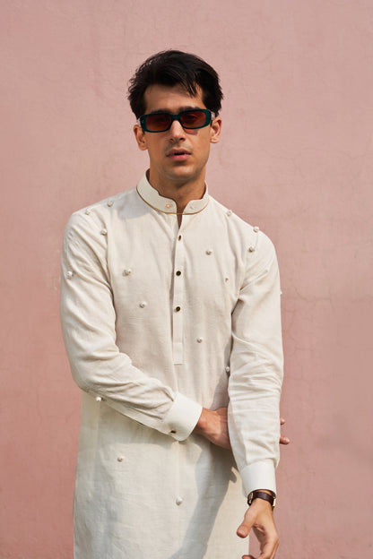 Men lvory kurta