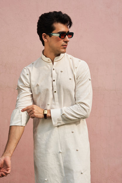 Men lvory kurta